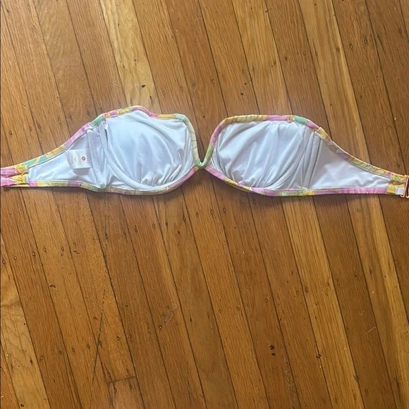 Floral Swim Top 36D - Picture 4 of 5